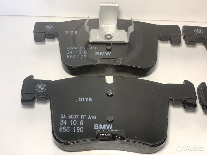Оригинал BMW 34106859182 Колодки тормозные перед