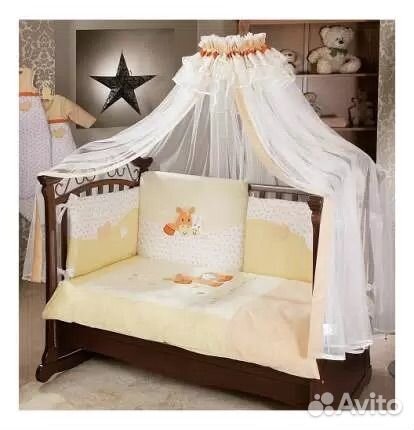 Бортики в кроватку