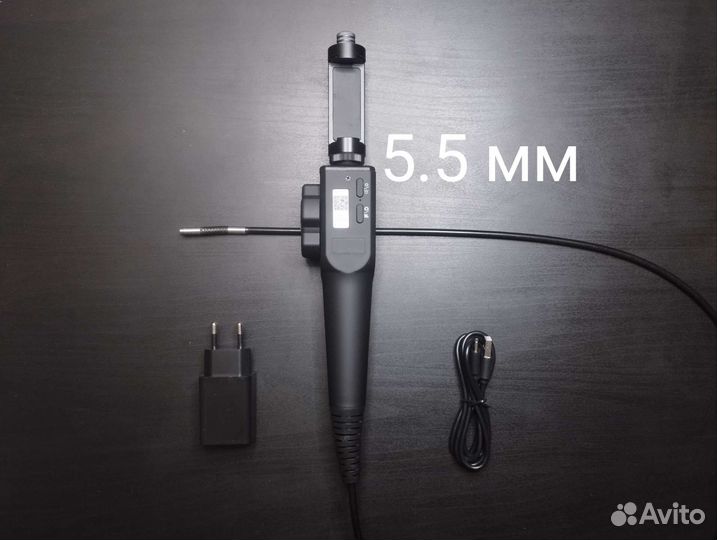 Эндоскоп с артикуляцией 5.5 мм для дизелей wi-fi