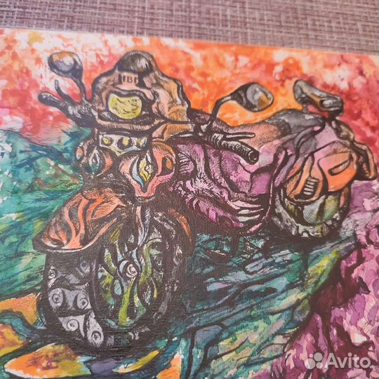 Картина маслом на холсте 