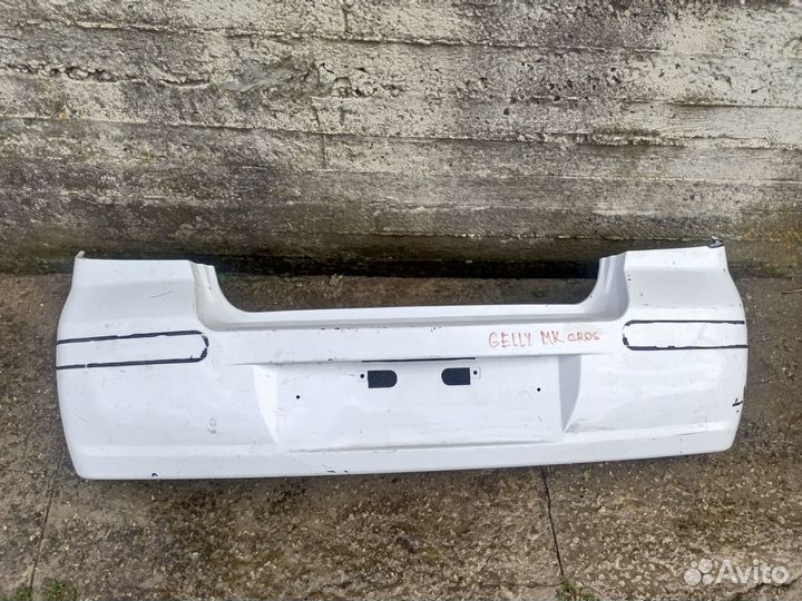 Заднии бампер geeli mk cross