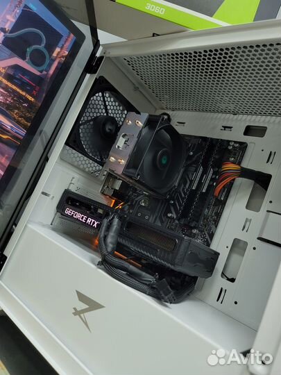 Игровой пк Ryzen 3600/RTX 3060/16gb/1.25tb