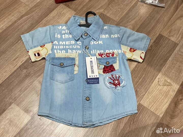 Рубашка на мальчика