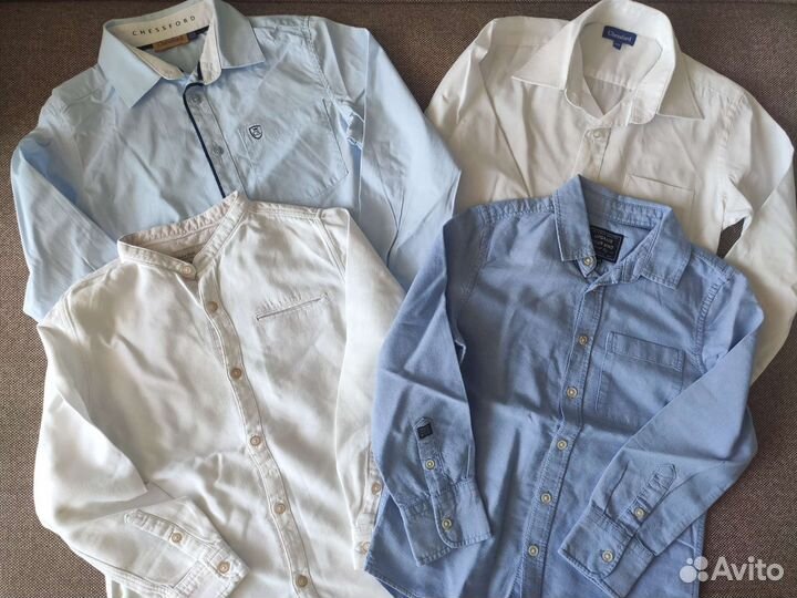 Школьная рубашка 122