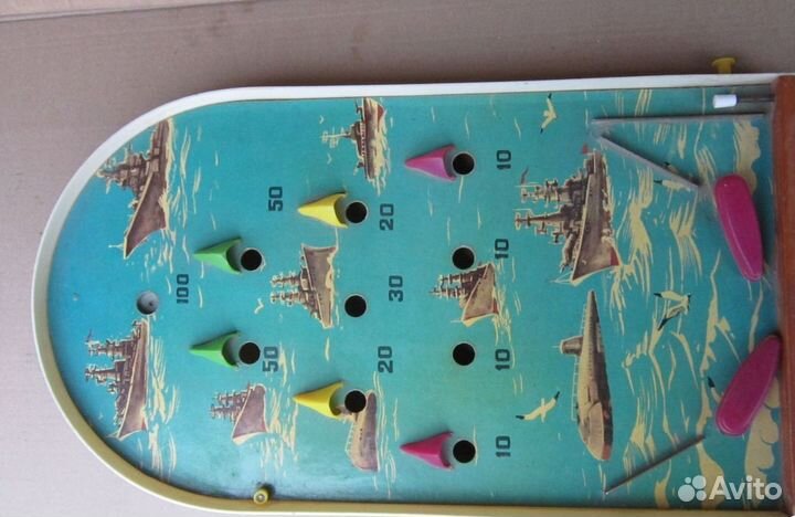 Настольная игра СССР бильярд