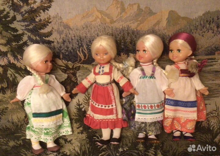 Кукла СССР. Ленигрушка- Дашенька,Машенька, Маричка