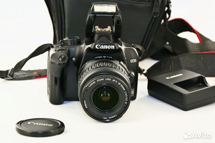 Canon EOS 1000D/XS 10.1MP цифрозеркалка Kit 18-55