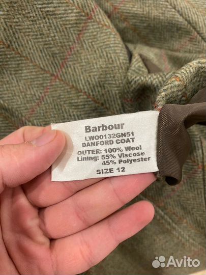 Barbour пальто