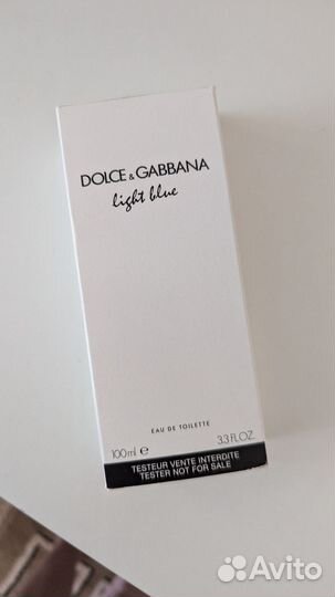Ж. туалетная вода dolce&gabbana Light Blue