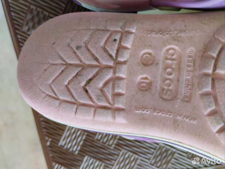 Сандали Crocs и Mini Melissa Бронь