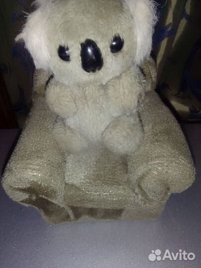 Мягкие игрушки кресло+домовенок