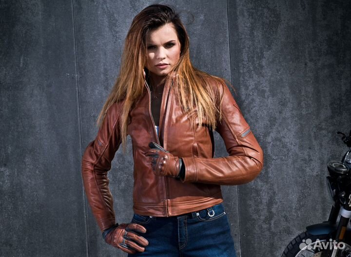 Мотокуртка shima monaco brown