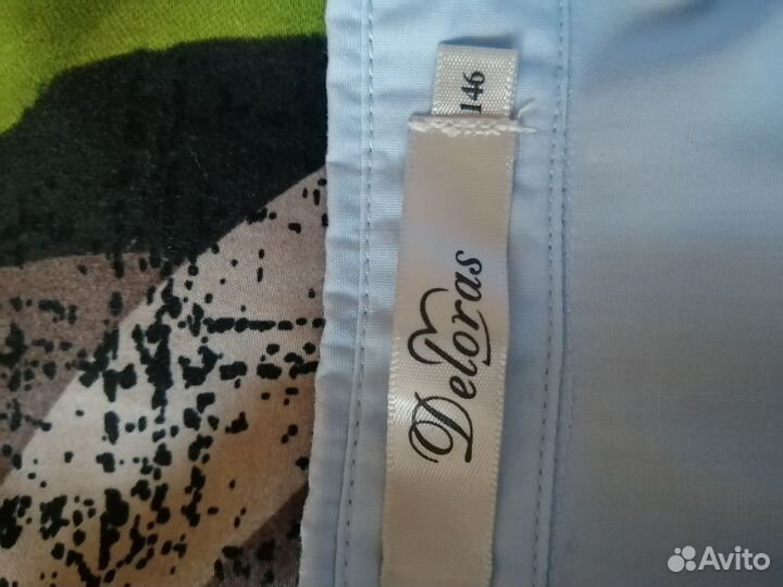 Рубашка школьная Deloras рост 146