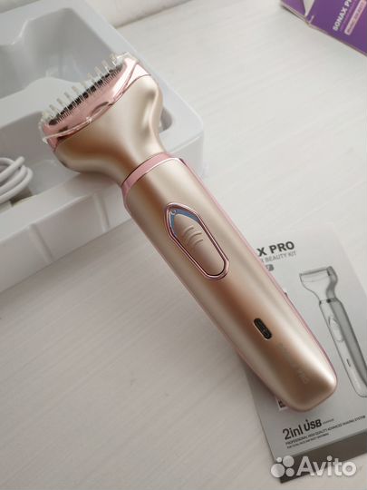 Электробритва женская, новая 2 насадки. Торг