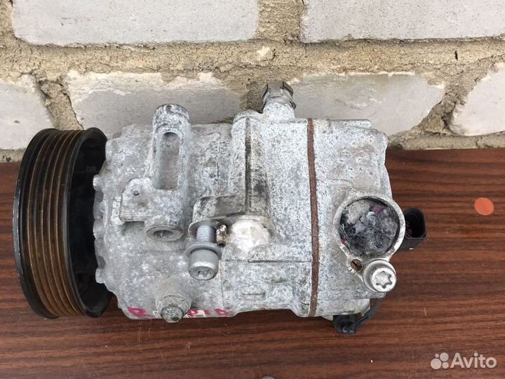 Компрессор кондиционера шкода рапид