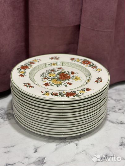 Тарелки 21см и 26 см villeroy&boch summerday