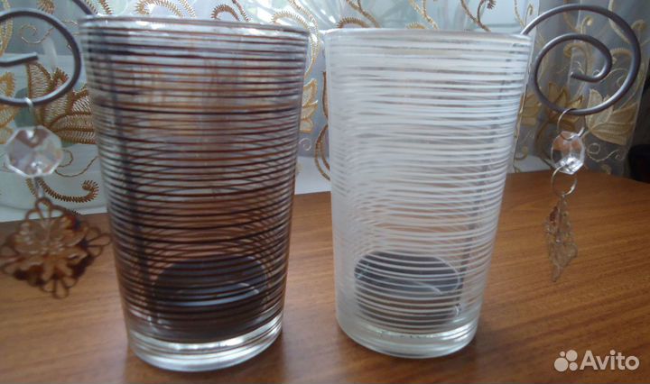 Подсвечники-стаканы набор