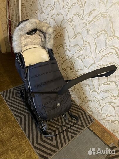 Санки коляска ника