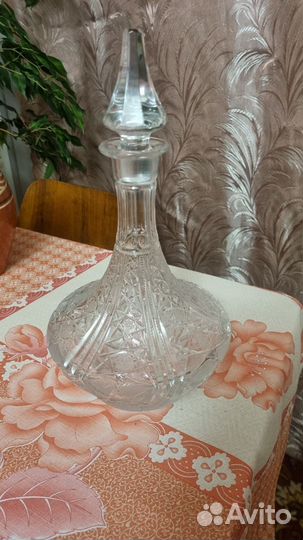 Графин хрустальный СССР
