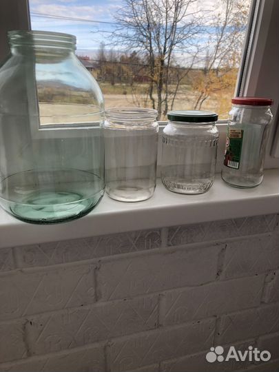 Банки стеклянные