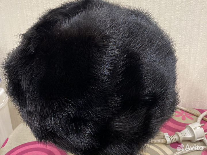 Берет норковый