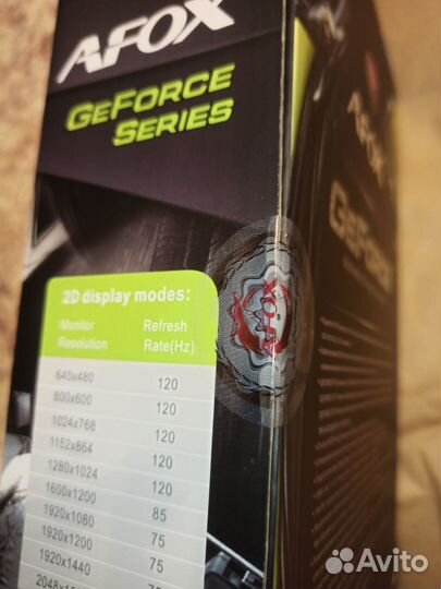 Видеокарта afox nvidia GeForce RTX 3050 (AF3050-8G