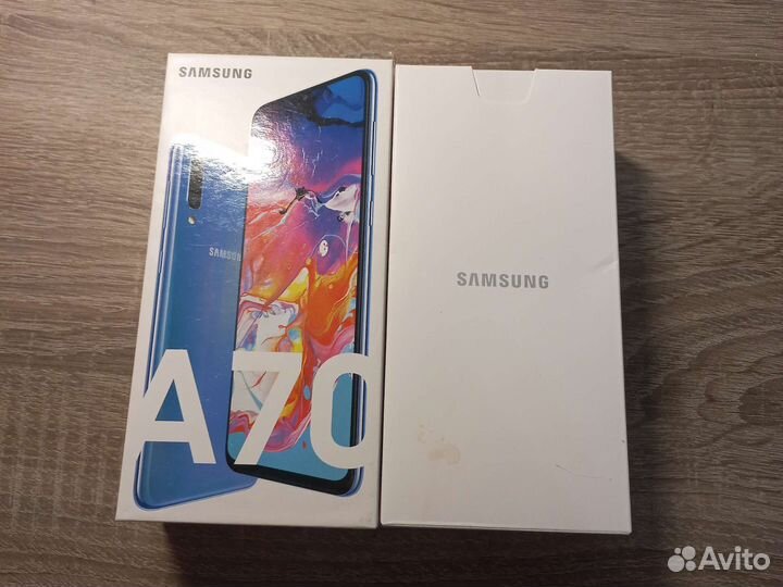 Коробка от Samsung А70