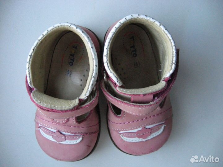 Туфли розовые размер 18, Тотто