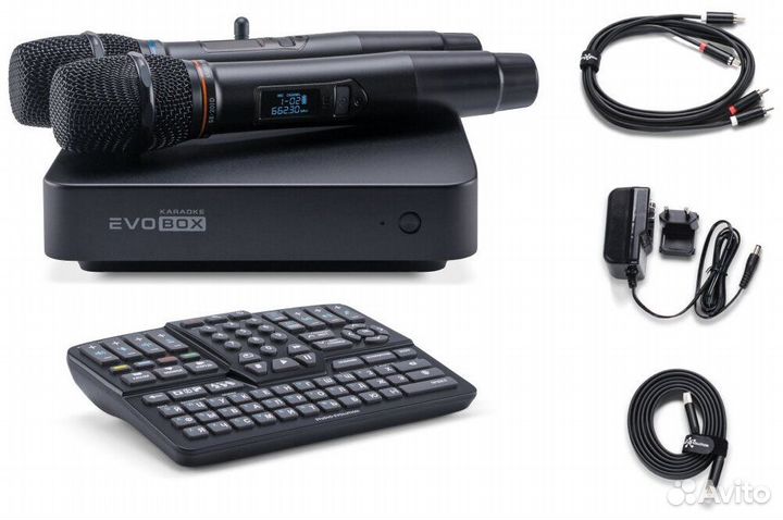 Караоке систем Evobox Plus и саундбар Evosound bar