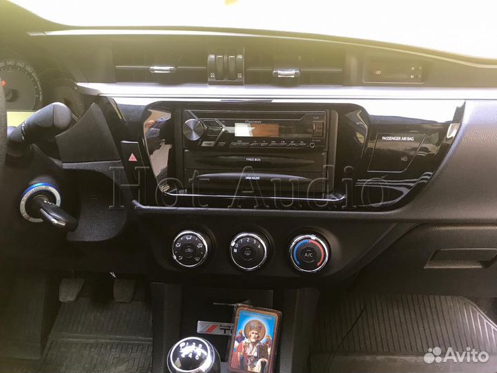 Магнитола для Toyota Corolla e180 с установкой