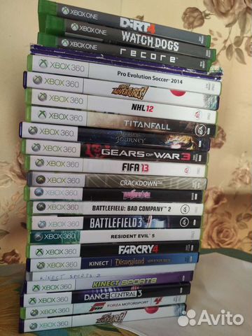 Игры и аксессуары Xbox 360, Xbox one