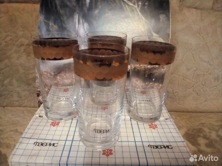 Фужеры, бокалы, стопки