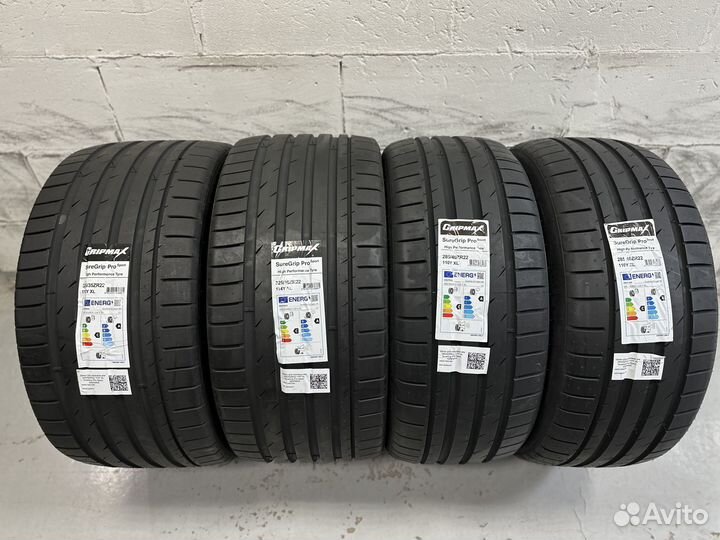 Gripmax SureGrip Pro Sport 285/40 R22 и 325/35 R22 110Y