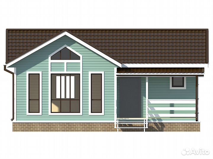 Зимний каркасный дом на вашем участке