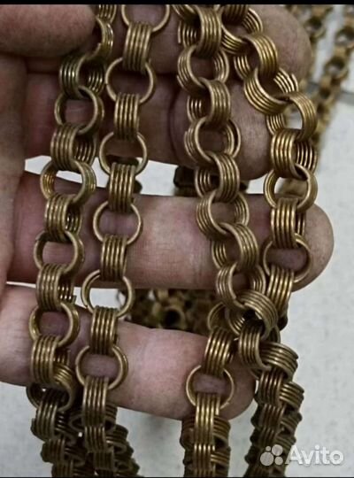 Цепи бронза.латунь.старинные