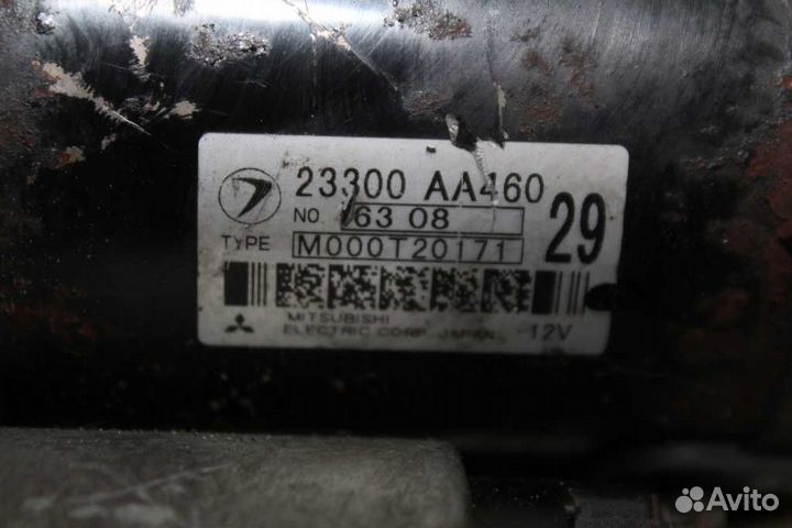 Стартер subaru. EZ30D FA20E FB20A FB25A FB25B. impreza legacy leone outback REX. SJ9 SJG YA4 YA5 YA9