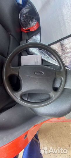 Руль приора с подушкой