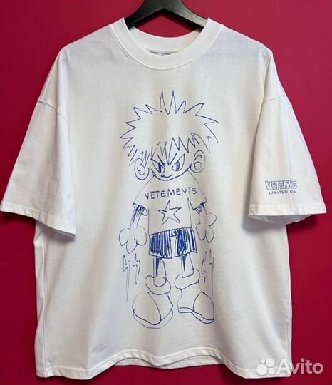 Футболка vetements оверсайз Anime