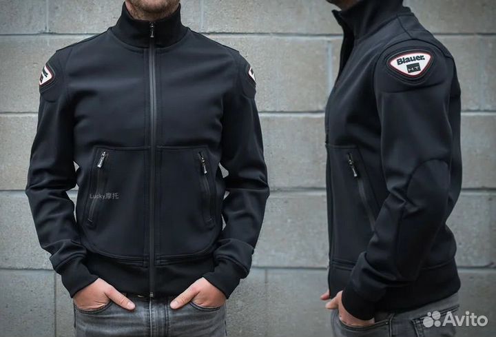 Мотокуртка blauer