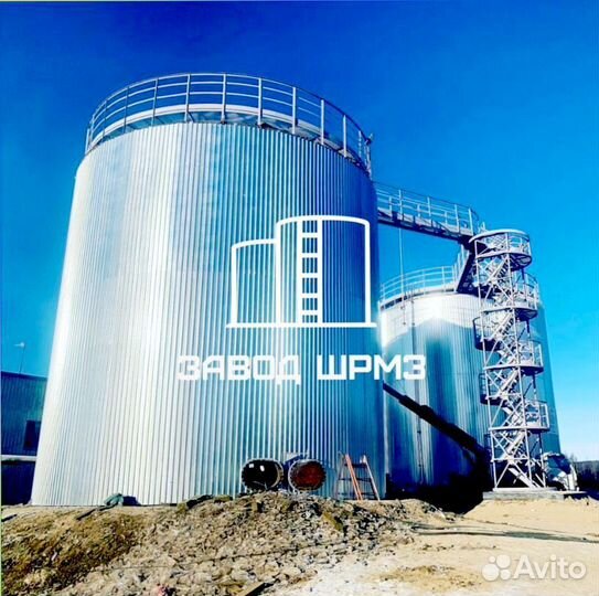 Резервуар вертикальный рвс 300 кубов