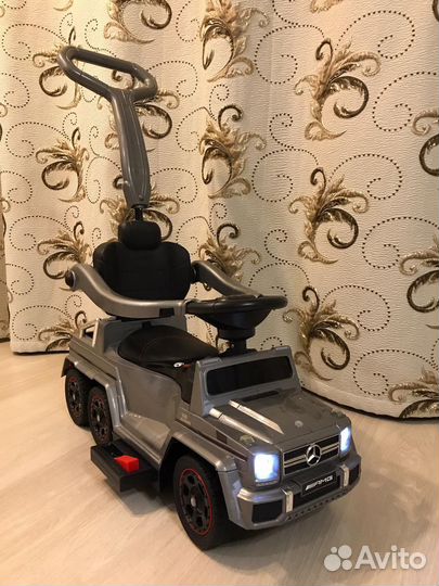 KinderDeti Электромобиль-Каталка Mercedes-Benz