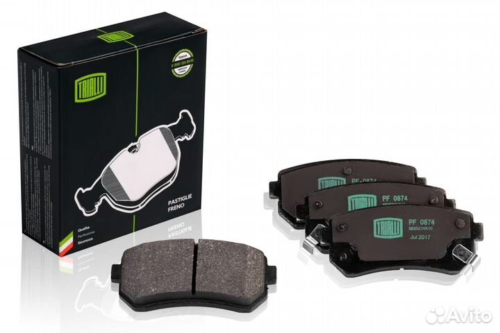 Колодки торм диск зад для ам Kia Rio II (05) Hyundai Tucson (04)