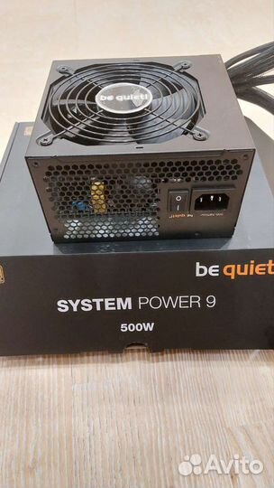 Блок питания be quiet system power 9 500W BN246