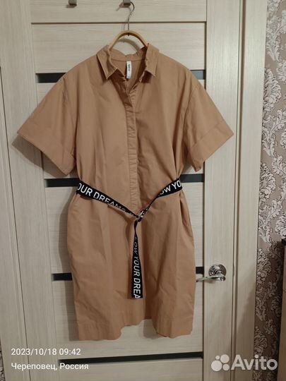 Платье хлопок