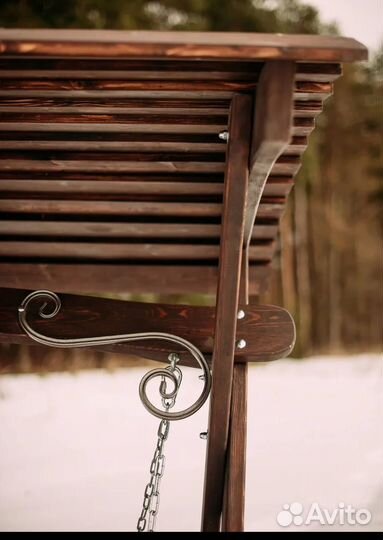 Качели садовые на авито