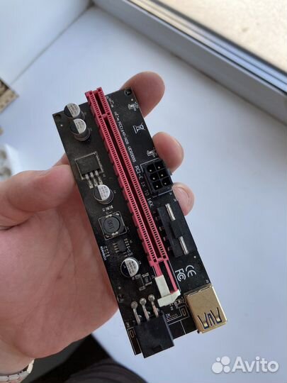 Райзер pci-e 009s