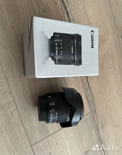 Объектив canon ef-s 10-18