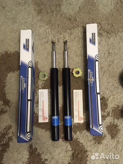 Новые передние амортизаторы Boge на BMW E34