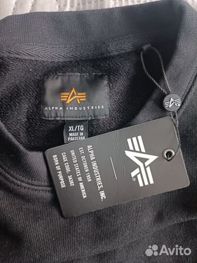 Свитшот Alpha Industries L,XL