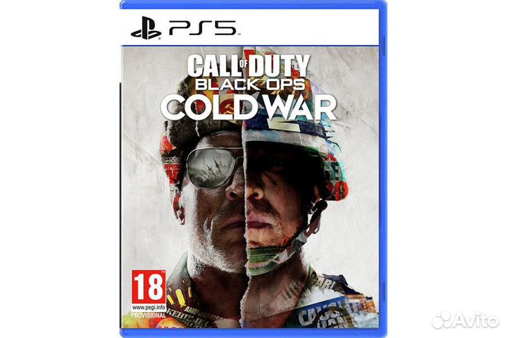 Диск ps5 playstation5 cod cold war call of duty